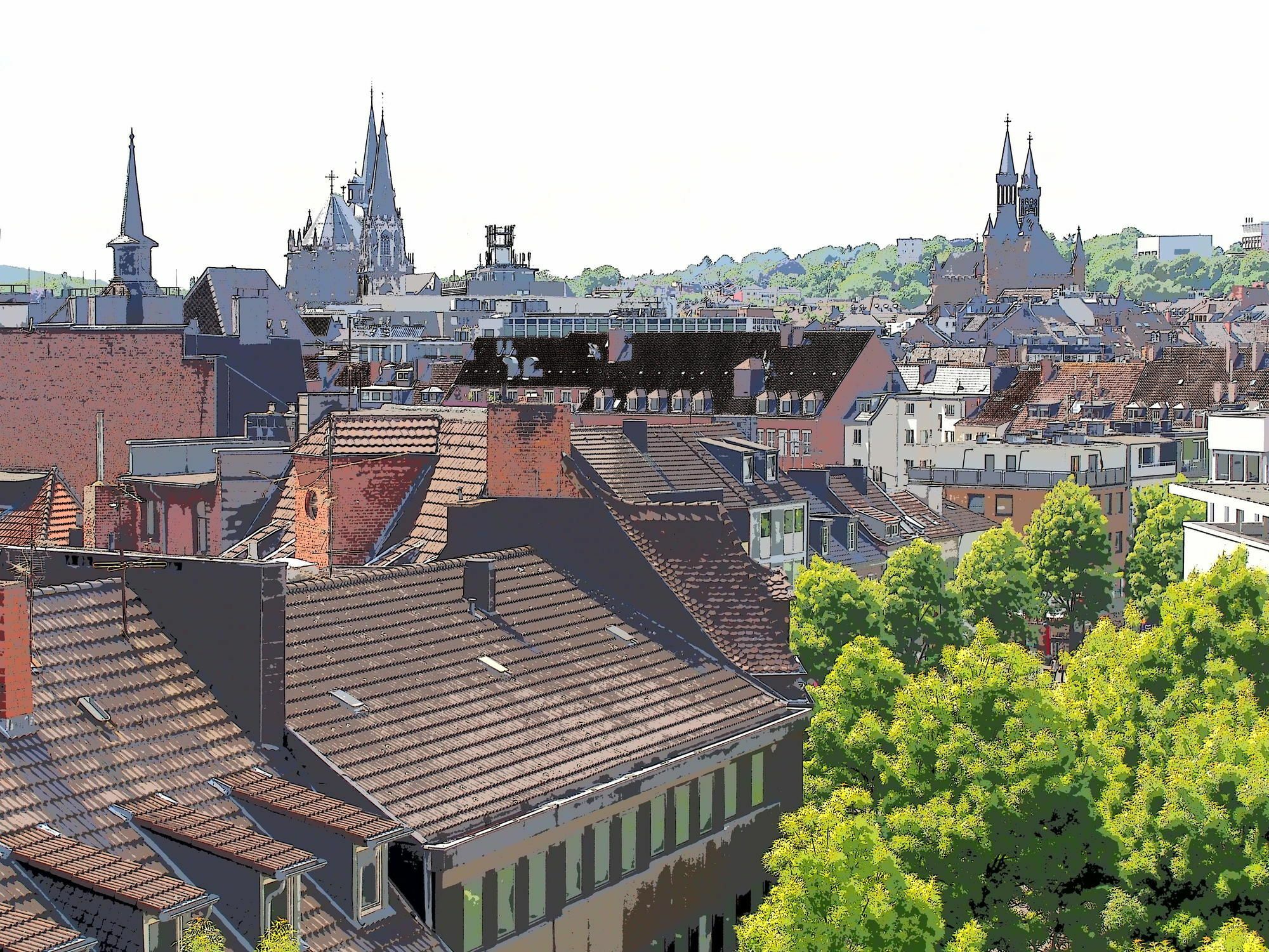 Domapartments Aachen City Exteriér fotografie